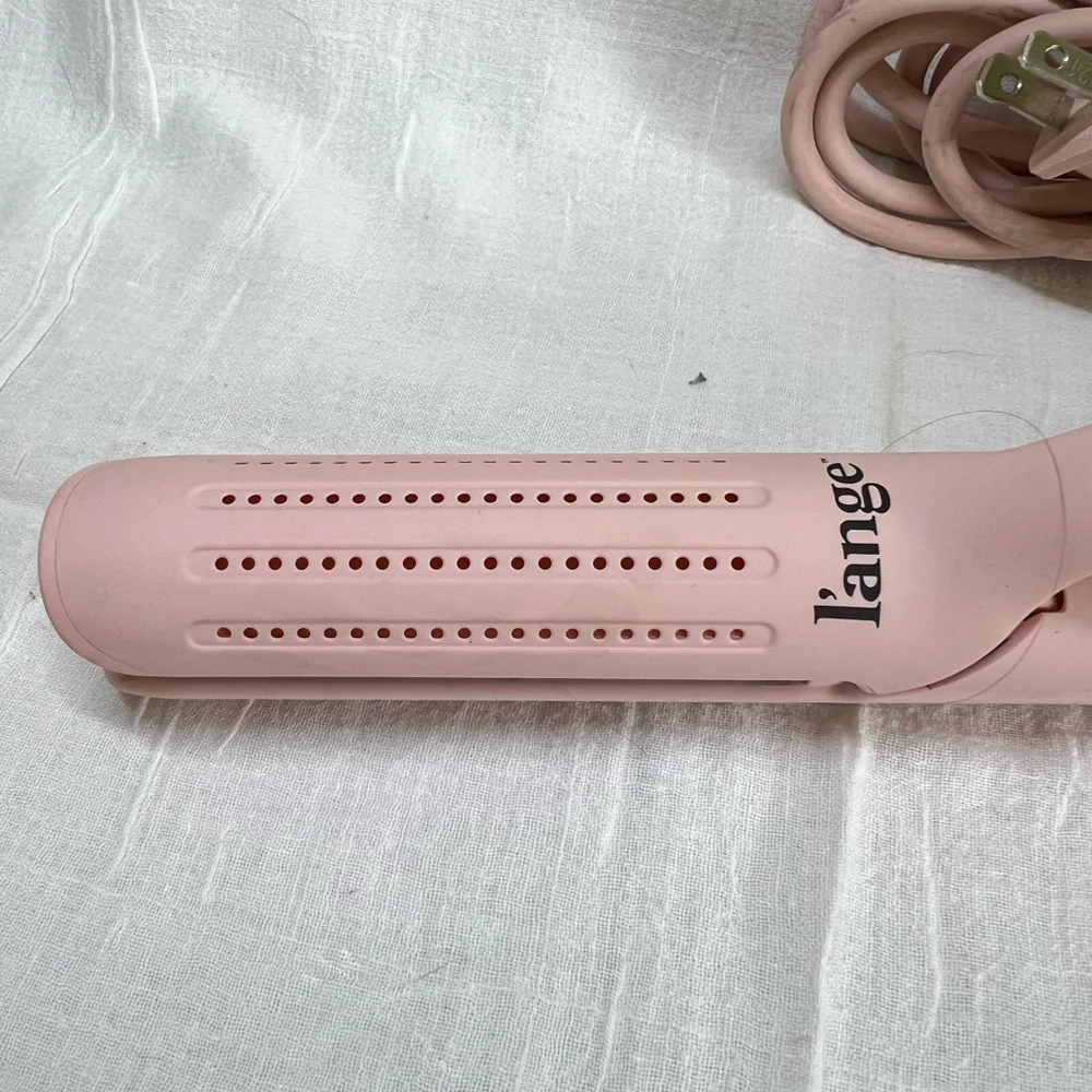 L’ange pink titanium 360 duo straightener curler  A133